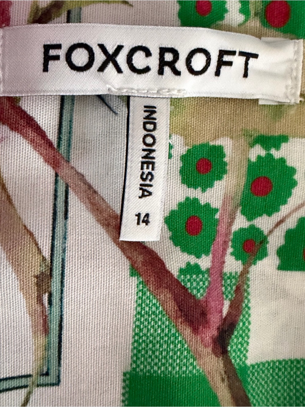 New Foxcroft Cotton Button Down Shirt - Picture 3 of 6